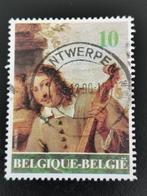 Belgie 1990 - kunst - muziek - David Teniers, Ophalen of Verzenden, Gestempeld, Kunst