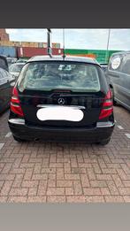 Mercedes benz A-klasse zwart, Auto's, Automaat, Beige, Zwart, Leder