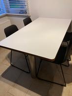 Keukentafel, Huis en Inrichting, Tafels | Eettafels, 50 tot 100 cm, Overige materialen, 100 tot 150 cm, Gebruikt