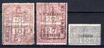 Fiscale zegel 1923 - 10c-20c-50c, Ophalen of Verzenden, Gestempeld