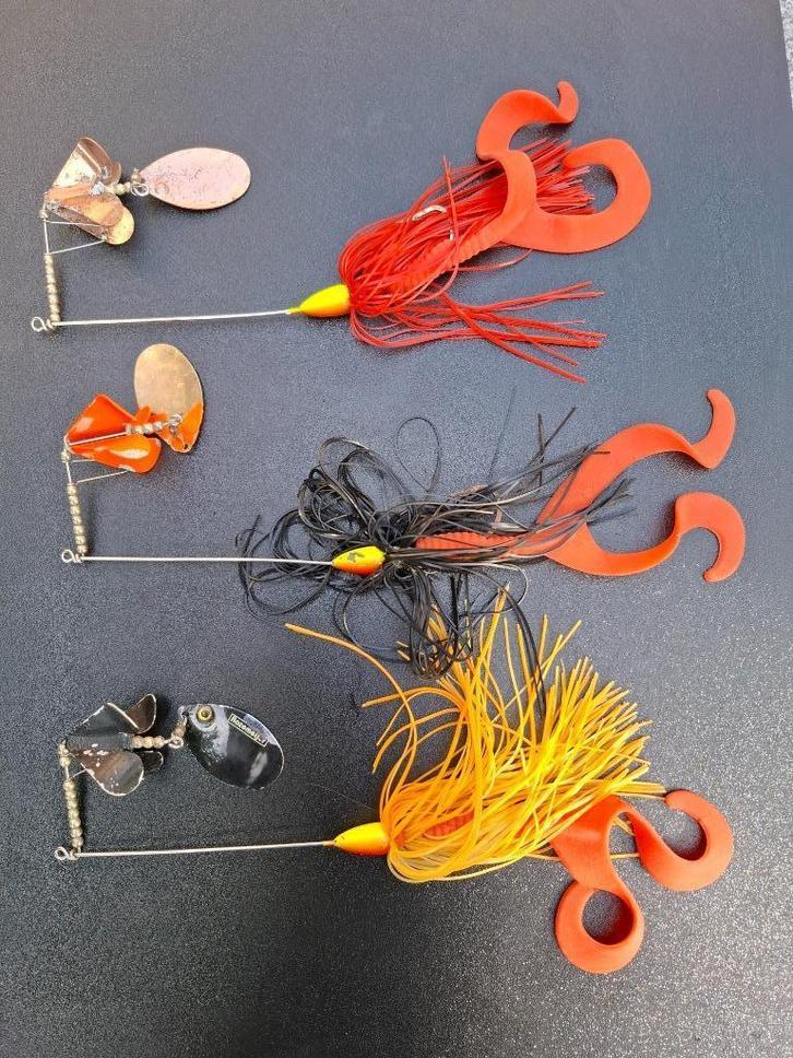 3 x Buzz Bait Rozemeijer, Watersport en Boten, Hengelsport | Roofvissen, Gebruikt, Verzenden