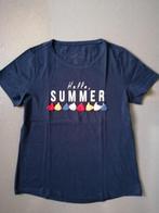 T-shirt van Tom Tailer, Kleding | Dames, T-shirts, Maat 38/40 (M), Blauw, Korte mouw, Gedragen