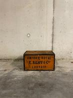 Vintage kist ‘Amidon Royale - Leuven’, Huis en Inrichting, Woonaccessoires | Kisten, Ophalen of Verzenden
