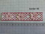 sierrand knutselen scrapbooking bloemen papier border 46, Ophalen of Verzenden, Nieuw