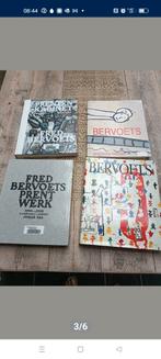 Fred Bervoets 4 kunstboeken, Boeken, Ophalen of Verzenden, Zo goed als nieuw