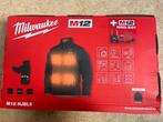 Blouson chauffant m12 taille xxl avec batterie et chargeur, Ophalen, Zwart, Nieuw, Overige maten