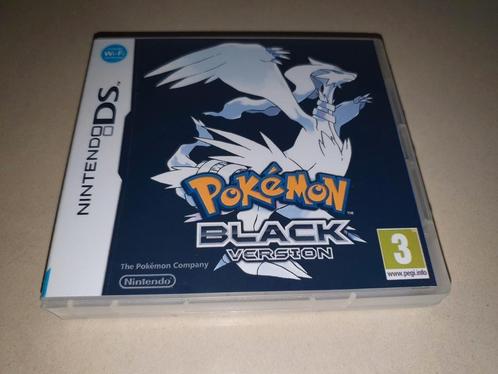 Pokemon Black Version DS Game Case (2), Games en Spelcomputers, Games | Nintendo DS, Zo goed als nieuw, Verzenden