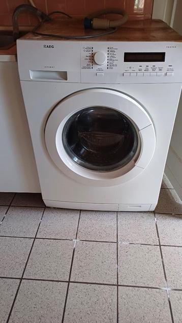 wasmachine, Elektronische apparatuur, Wasmachines, Ophalen, Gebruikt, 85 tot 90 cm, 1200 tot 1600 toeren