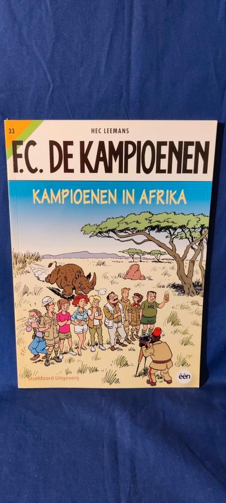 F.C. de kampioenen- Kampioenen in Afrika, Livres, BD, Comme neuf, Une BD, Enlèvement ou Envoi