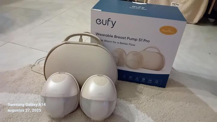Eufy handsfree borstkolf, Kinderen en Baby's, Babyvoeding en Toebehoren, Zo goed als nieuw, Borstkolf, Ophalen of Verzenden
