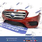 W213 W238 E43 AMG VOORBUMPER ROOD COMPLEET + GRIL ORIGINEEL, Gebruikt, Ophalen of Verzenden, Bumper, Mercedes-Benz