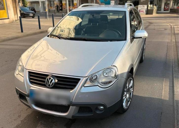 Volkswagen cross polo 1.4 benzine uit 2009, Auto's, Volkswagen, Bedrijf, Te koop, Polo, Lichtmetalen velgen, Benzine, Ophalen