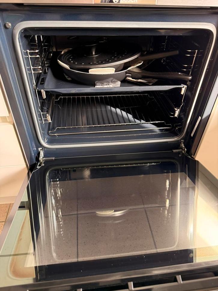 Keramische fornuis, Elektronische apparatuur, Ovens, Zo goed als nieuw, Vrijstaand, Oven met grill, 60 cm of meer, 60 cm of meer