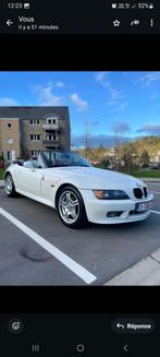 Bmw Z3 Wit 1.9 6850€, Auto's, Cabriolet, Wit, Leder, Overige kleuren