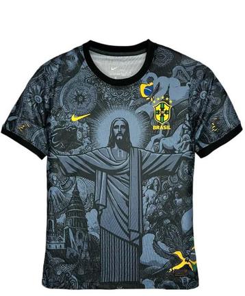 Maillot de football Nike X Jesus du Brésil (toutes tailles)