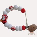 noekies Kerst speenkoord kerstman met cadeau, Kinderen en Baby's, Verzenden, Nieuw, Overige typen