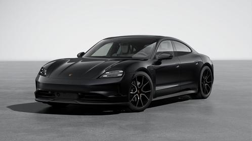 Porsche Taycan, Auto's, Porsche, Bedrijf, Lederen bekleding, Metaalkleur, Elektrisch, Stadsauto, Automaat, Zwart, Zwart, Onderhoudsboekje