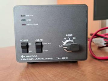 Amplificateur linéaire Kenwood HF SSB/CW TL-120, Télécoms, Enlèvement ou Envoi, Utilisé