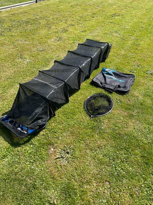 BOURRICHE +SAC+EPUISETTE ET MANCHE, Watersport en Boten, Hengelsport | Algemeen, Gebruikt, Ophalen