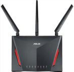 Asus AC2900 Gigabit router RT-AC86U wifi Aimesh, Computers en Software, Ophalen of Verzenden, Gebruikt, Router, ASUS