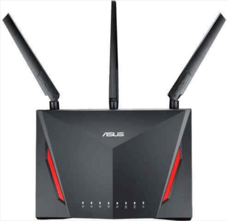 Asus AC2900 Gigabit router RT-AC86U wifi Aimesh, Computers en Software, Routers en Modems, Gebruikt, Router, Ophalen of Verzenden
