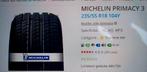 4 pneus été Michelin Primacy 3 / 18 pouces, Auto-onderdelen, Banden en Velgen, Band(en), Gebruikt, Ophalen, 18 inch