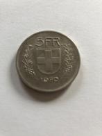 5 FR Zwitserland 1970, Enlèvement, Autres pays, Monnaie en vrac