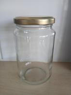 10 bocaux vides propres 350ml avec couvercle doré, Ophalen, Kom(men), Effen, Glas