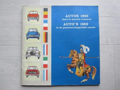 Chocolat Jacques - Autos 1962 dans le marché commun - cplet, Livres, Livres d'images & Albums d'images, Utilisé, Album d'images