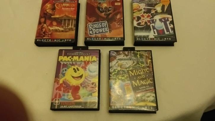 Lot de jeux Sega Mega Drive 16‑bits, Consoles de jeu & Jeux vidéo, Jeux | Sega, Comme neuf, Mega Drive, Autres genres, 2 joueurs