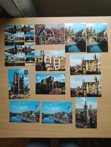Oude postkaarten Gent - onbeschreven
