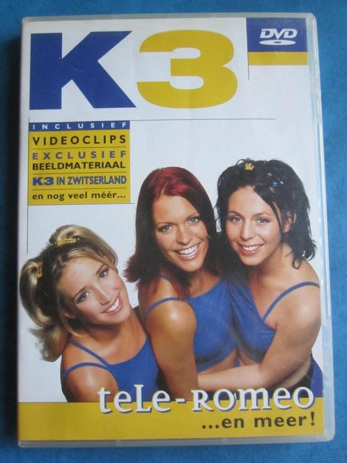 K3 - Tele-Romeo, Cd's en Dvd's, Dvd's | Kinderen en Jeugd, Zo goed als nieuw, Tv non-fictie, Overige genres, Alle leeftijden, Ophalen of Verzenden