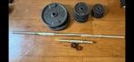 Barre et disques, Sport en Fitness, Fitnessmaterialen, Ophalen, Zo goed als nieuw, Weerstandband