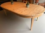 Grenen eettafel rond 117cm  of ovaal 165cm of 213cm, Huis en Inrichting, Tafels | Eettafels, Ophalen, Gebruikt, 100 tot 150 cm