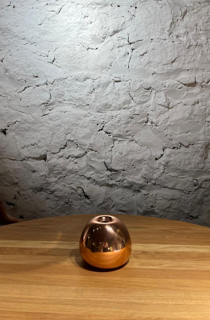 TOM DIXON „Void mini” koperen lampenkap, Huis en Inrichting, Lampen | Lampenkappen, Zo goed als nieuw, Minder dan 25 cm, Rond