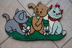 Aristocats , Walt Disney kapstok Berlioz , Marie & Toulouse, Ophalen of Verzenden, Overige figuren, Gebruikt, Overige typen