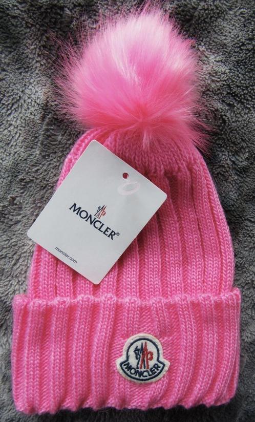 Muts Pom Pom Embellished Beanie Roze - Nieuw, Kleding | Dames, Mutsen, Sjaals en Handschoenen, Nieuw, Muts, Maat 34 (XS) of kleiner
