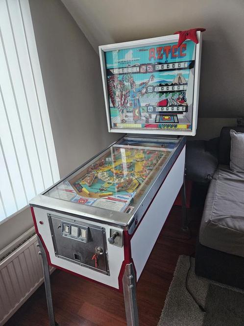 Electromechanische Aztec Williams flipperkast, Verzamelen, Automaten | Flipperkasten, Gebruikt, Flipperkast, Williams, Ophalen