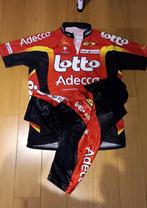 Retro fietsbroek en fietstrui Lotto Adecco 2001, Fietsen en Brommers, Ophalen of Verzenden, Zo goed als nieuw