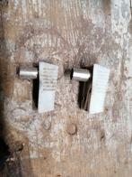 set van 2 oude coax/antennepluggen, Audio, Tv en Foto, Televisie-accessoires, Ophalen