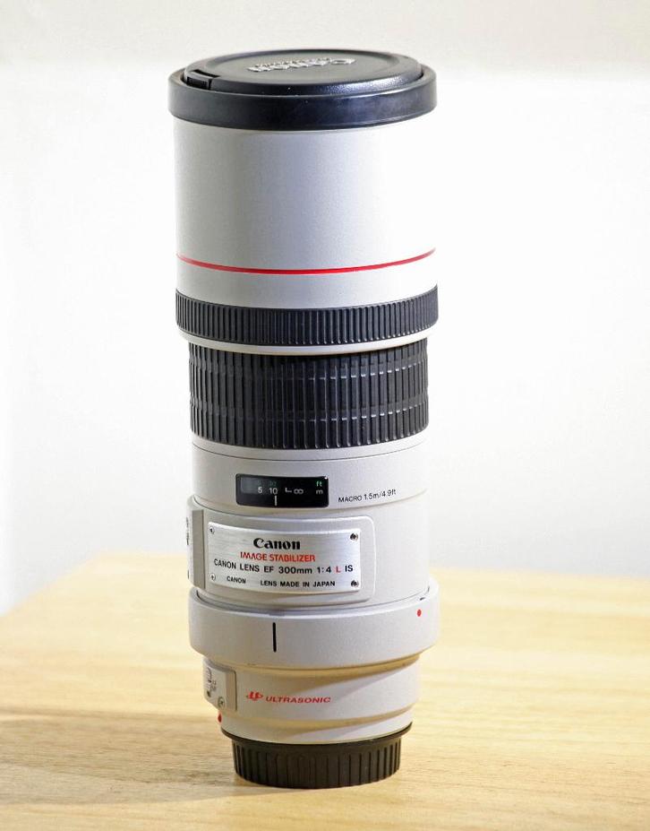 Canon EF 300mm F4 IS, Audio, Tv en Foto, Foto | Lenzen en Objectieven, Gebruikt, Telelens, Ophalen