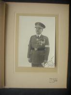 Photo dédicacée 1940 au baron Jean Van Houtte, Foto of Poster, Landmacht, Verzenden