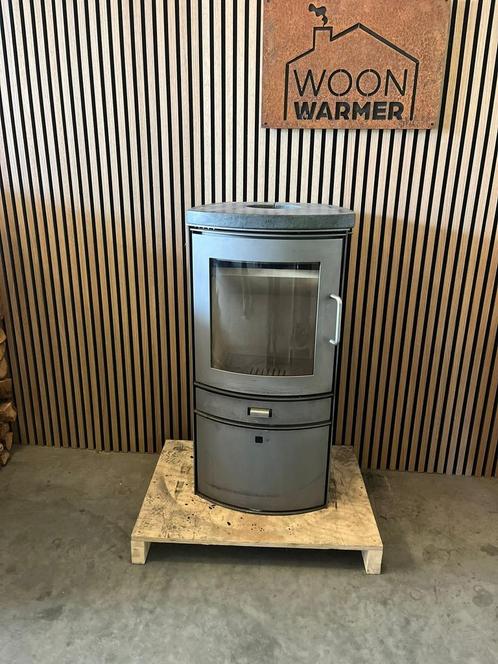 24232 Houtkachel Thermatech 6kw🔥, Huis en Inrichting, Kachels, Gebruikt, Vrijstaand, Houtkachel, Hout, Ophalen