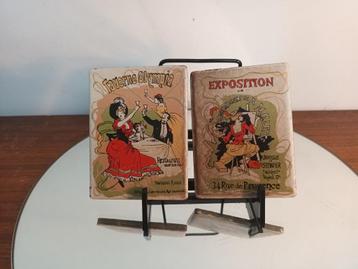 Oude tegels publiciteit stijl Toulouse-Lautrec - OPRUIMING! beschikbaar voor biedingen