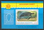 INDONÉSIE : ZB 975 MNH Bloc 371979 Animaux protégés, Enlèvement ou Envoi, Non oblitéré, Animal et Nature