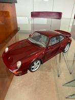 1/18 UT Modellen Porsche 911 993 Turbo 1995 nikkel, Ophalen of Verzenden, Zo goed als nieuw, Auto, UT Models