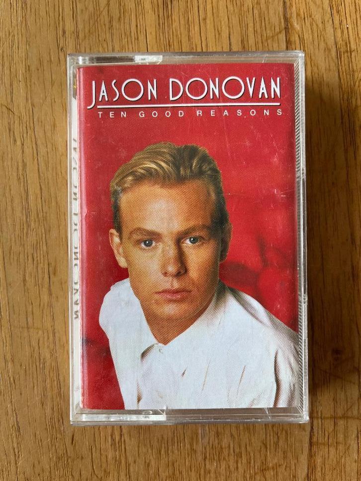 cassette Jason Donovan - Ten good reasons, Cd's en Dvd's, Cassettebandjes, Zo goed als nieuw, Origineel, Pop, 1 bandje, Met bewaardoos, rek of koffer