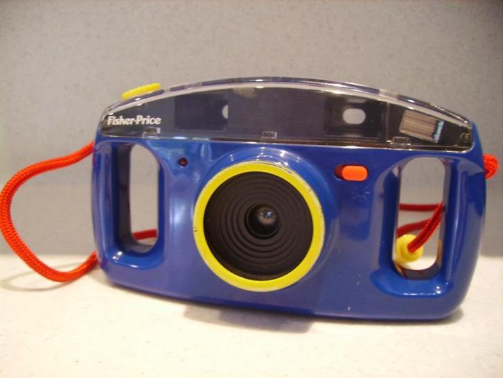 RETRO 90'S FOTOCAMERA FISHER PRICE KODAK CAMERA MODEL 3815, Kinderen en Baby's, Speelgoed | Fisher-Price, Zo goed als nieuw, Ophalen of Verzenden