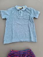 blauwe polo, t-shirt, Maya, 110, Kinderen en Baby's, Kinderkleding | Maat 110, Ophalen of Verzenden, Zo goed als nieuw