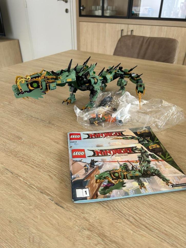 Lego Ninjago 70612 Groene Ninja Mecha, Kinderen en Baby's, Speelgoed | Duplo en Lego, Gebruikt, Lego, Complete set, Ophalen of Verzenden